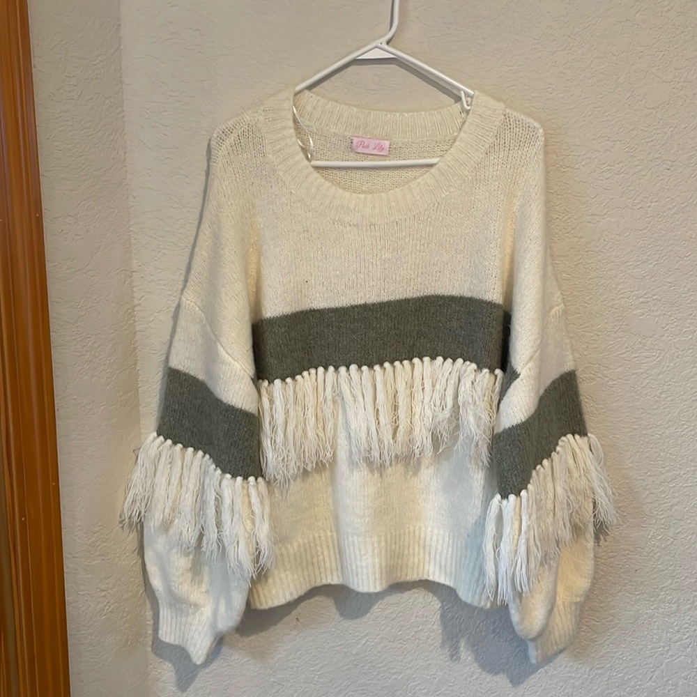Pink Lily sweater